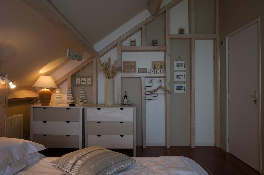 Villa Trémail - La plage au pied de votre chambre Wimereux Exterior foto