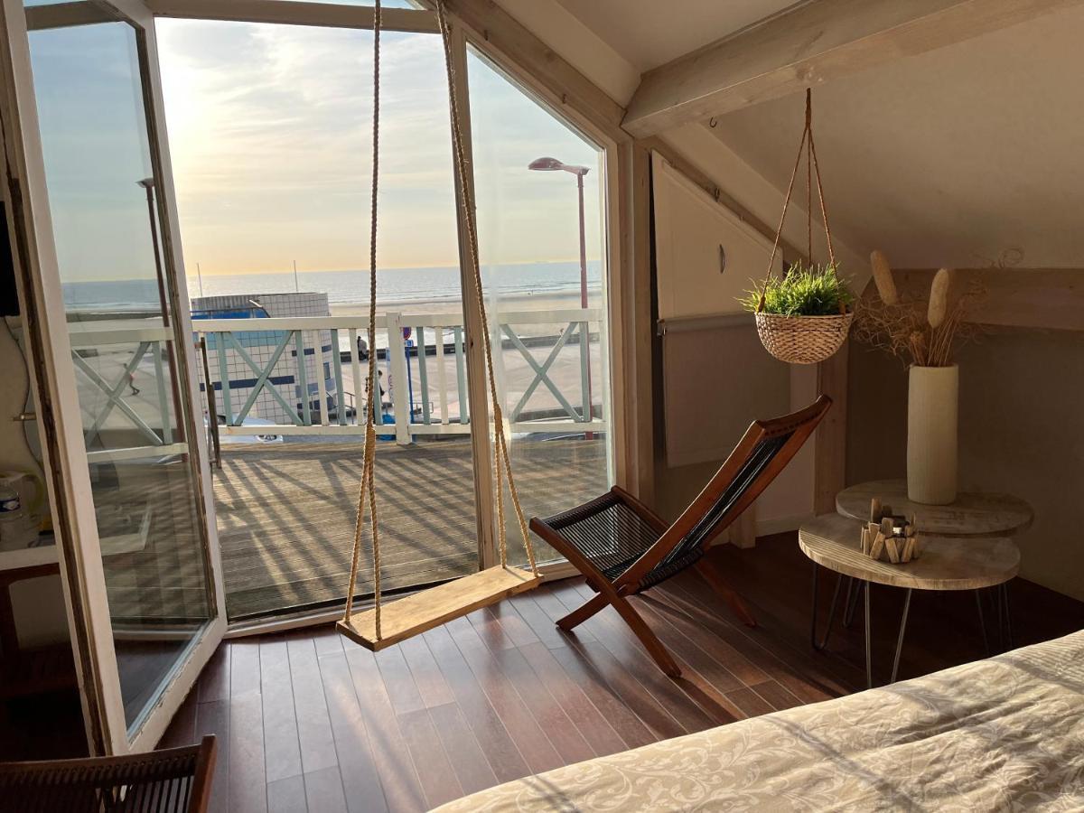 Villa Trémail - La plage au pied de votre chambre Wimereux Exterior foto