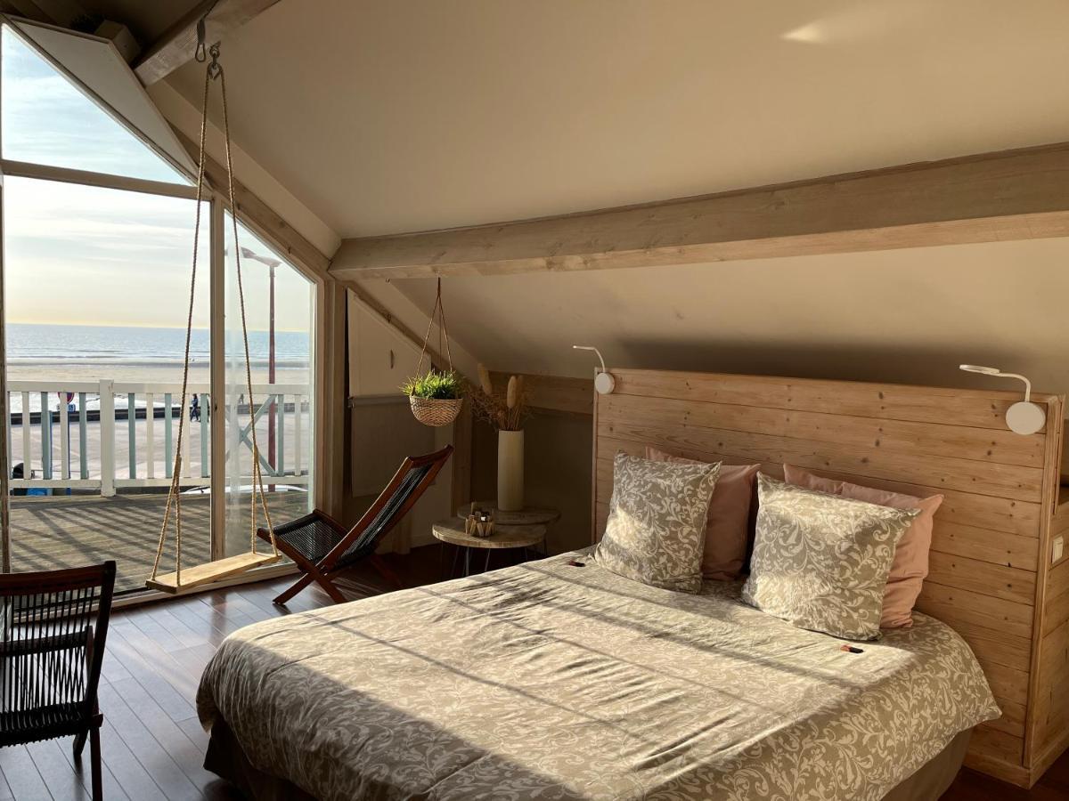 Villa Trémail - La plage au pied de votre chambre Wimereux Exterior foto