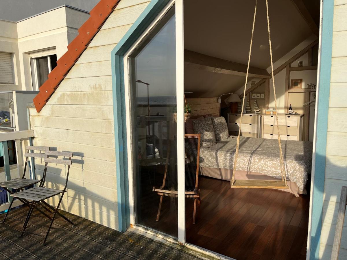 Villa Trémail - La plage au pied de votre chambre Wimereux Exterior foto
