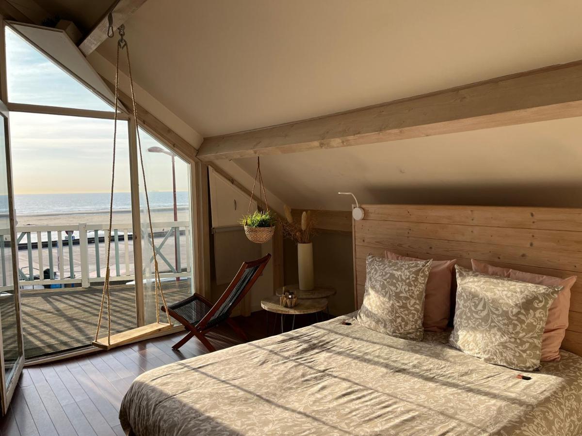 Villa Trémail - La plage au pied de votre chambre Wimereux Exterior foto
