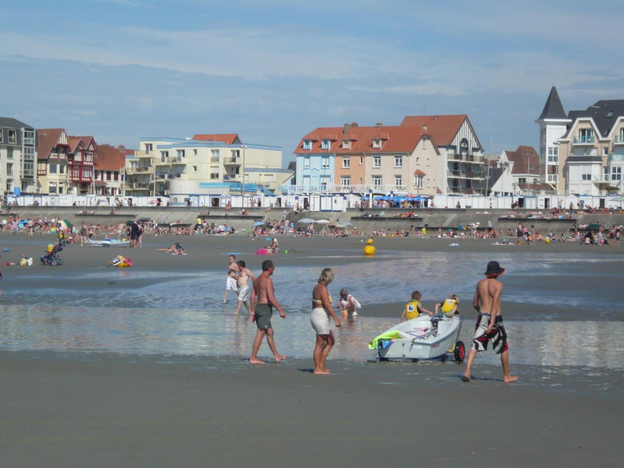 Villa Trémail - La plage au pied de votre chambre Wimereux Exterior foto