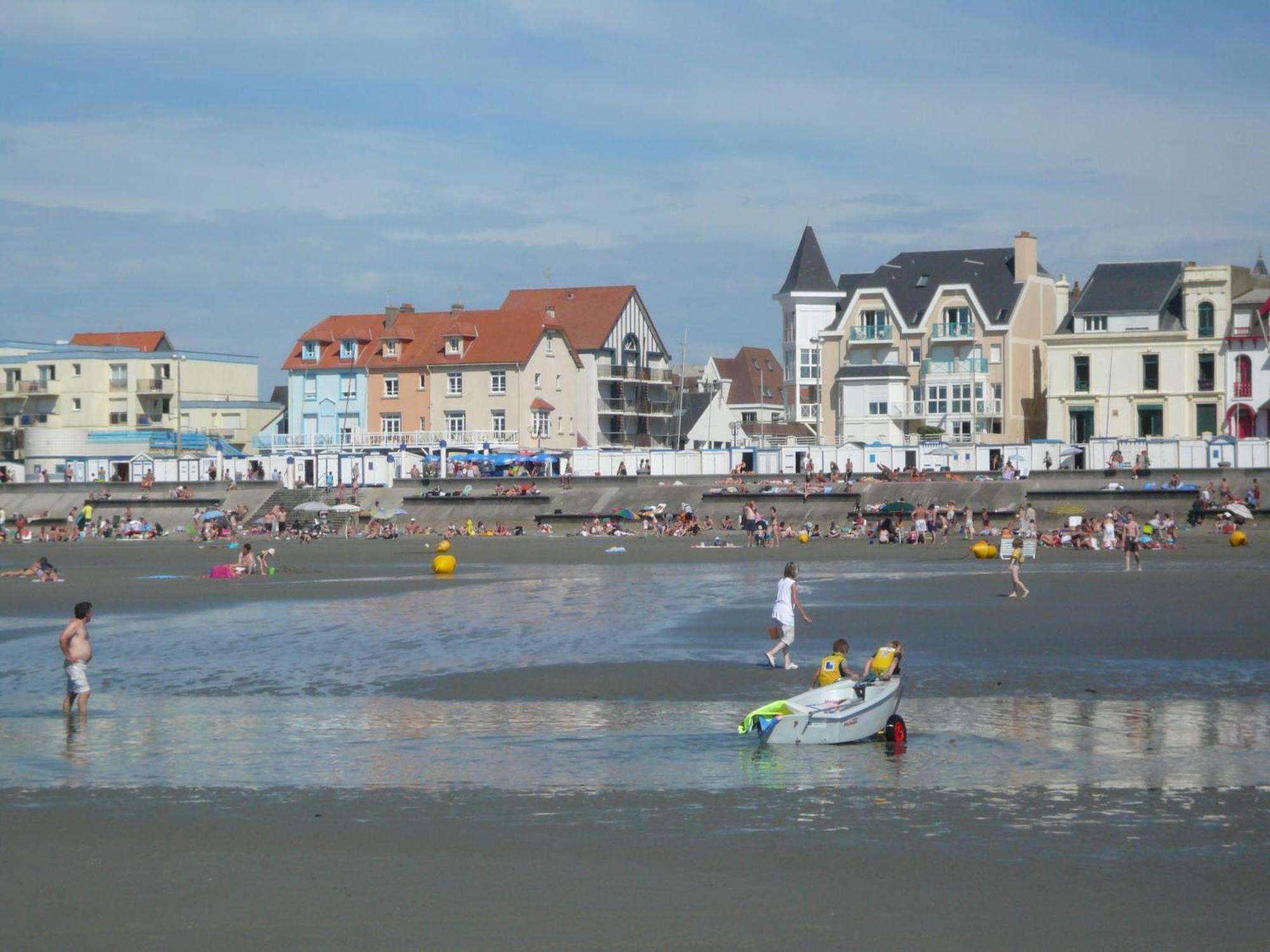 Villa Trémail - La plage au pied de votre chambre Wimereux Exterior foto